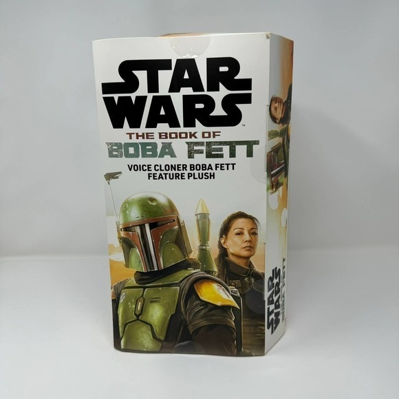 Star Wars The Book of Boba Fett Voice Cloner Boba Fett 12" Feature Plush Toy - Picture 14 of 16